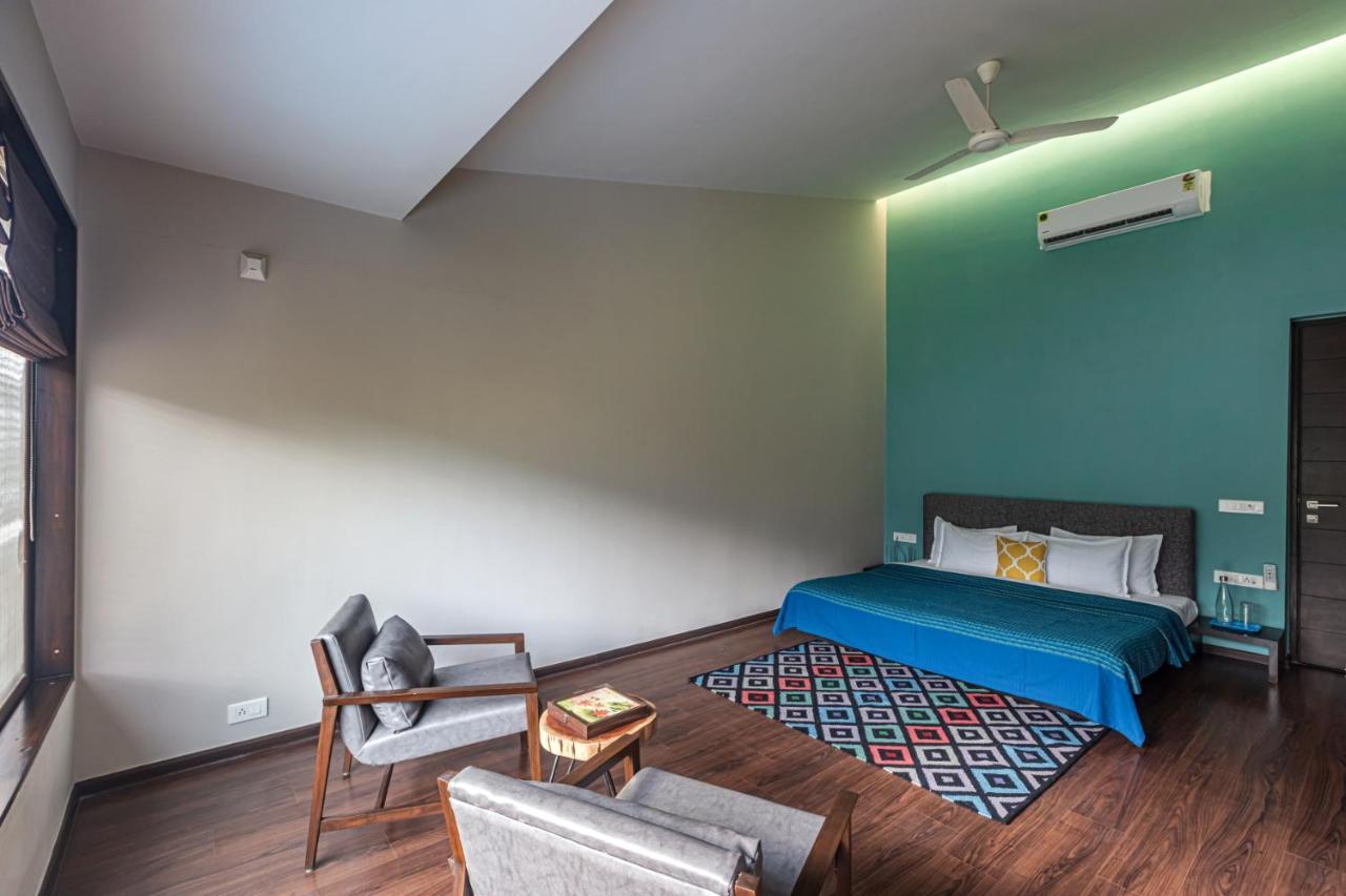 SaffronStays Estella Alībāg Exterior foto